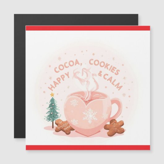 Cocoa, Cookies & Calm – Pastel Christmas CoT-Shirt (正面/裏面)