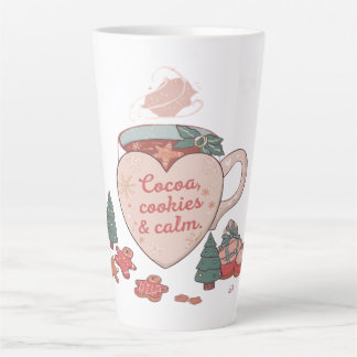 Cocoa, Cookies & Calm – Pastel Christmas CoT-Shirt カフェラテマグ