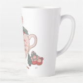 Cocoa, Cookies & Calm – Pastel Christmas CoT-Shirt カフェラテマグ (右)