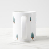 Cocoa, Cookies & Calm – Pastel Christmas CoT-Shirt ジャンボコーヒーマグカップ (裏面)