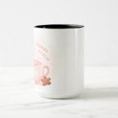 Cocoa, Cookies & Calm – Pastel Christmas CoT-Shirt マグカップ (中央)