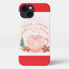 Cocoa, Cookies & Calm – Pastel Christmas CoT-Shirt iPhone 13ケース