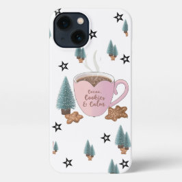 Cocoa, Cookies & Calm – Pastel Christmas CoT-Shirt iPhone 13ケース