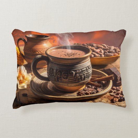 COCOA - HOT CHOCOLATE アクセントクッション (正面)
