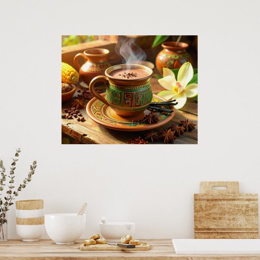 COCOA - HOT CHOCOLATE ポスター (キッチン)