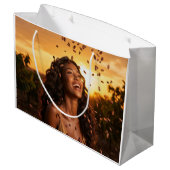 COCOA - IVORY COAST ラージペーパーバッグ (裏面アングル)