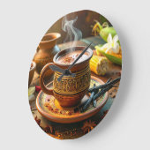 COCOA - LOVE FROM LATIN AMERICA ラージ壁時計 (傾斜)