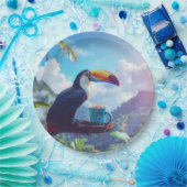 COCOA LOVER - TOUCAN ペーパープレート (パーティー)