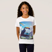 COCOA  LOVER - TOUCAN Tシャツ (正面フル)