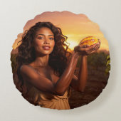 COCOA MAGIC ラウンドクッション (正面)