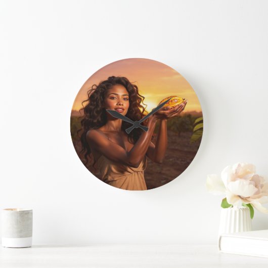 COCOA MAGIC ラージ壁時計 (ホーム)