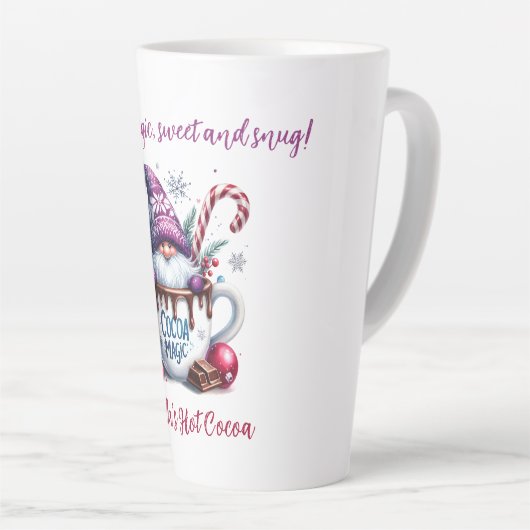 Cocoa Magic Gnome カフェラテマグ (右アングル)