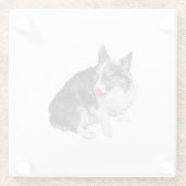 Cocoa Pause, Pink Tongue ガラスコースター (裏面)