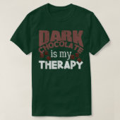 Cocoa Saying Joke Dessert Baking Dark Chocolate  9 Tシャツ (デザイン正面)