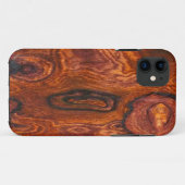 Cocobolo (木)の終わりのiPhone 5の場合 Case-Mate iPhoneケース (裏面(横))
