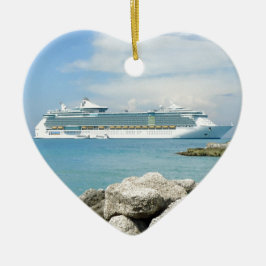 CocoCayの遊航船 セラミックオーナメント