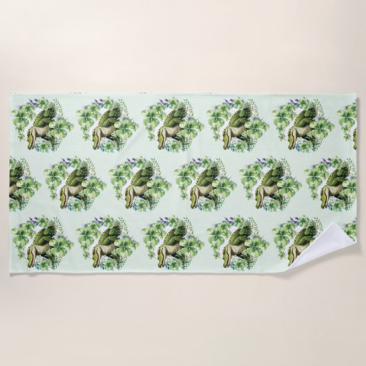 cocodrille  ビーチタオル (正面)