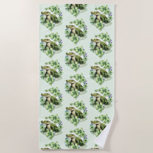 cocodrille  ビーチタオル (正面)