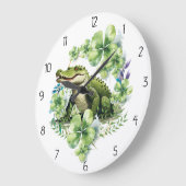 cocodrille style ラージ壁時計 (傾斜)