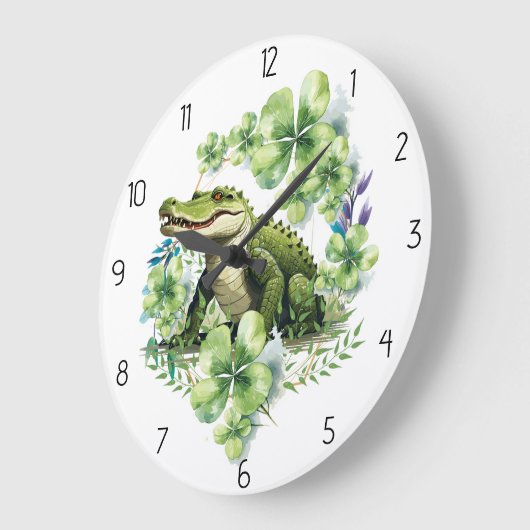 cocodrille style ラージ壁時計 (傾斜)