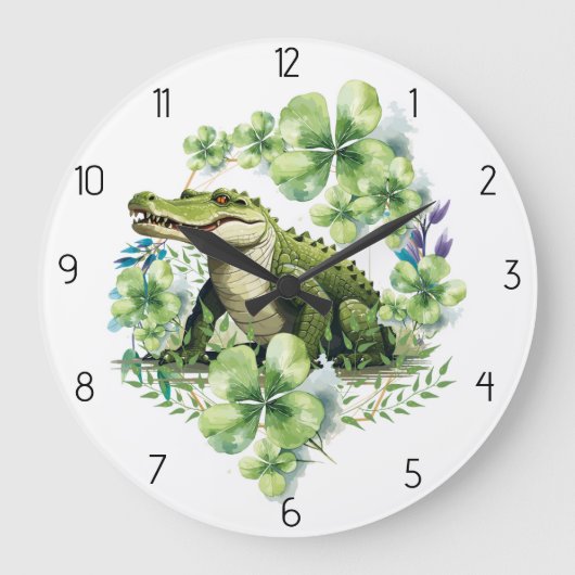 cocodrille style ラージ壁時計 (正面)