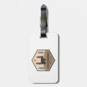 Coconino National Forest Bear ラゲッジタグ (裏面縦)