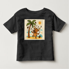 Coconut Commotion – Dance Party Summer Tee for Kid トドラーTシャツ
