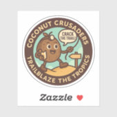 Coconut Crusaders Trailblaze The Tropics シール (シート)
