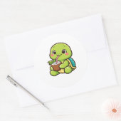 Coconut Drink Chill ラウンドシール (封筒)