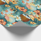 Coconut Drinks  ラッピングペーパー (角)