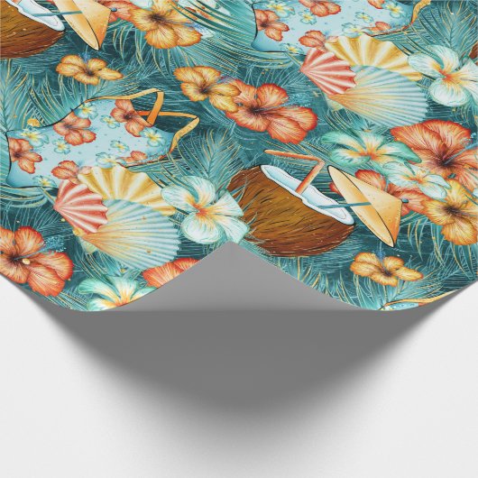 Coconut Drinks  ラッピングペーパー (角)