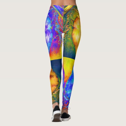 Coconut Mid Century Style Leggings レギンス (裏面)