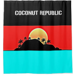 Coconut Republic  シャワーカーテン