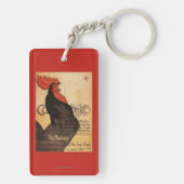 Cocoricoの定期刊行のオンドリの昇進ポスター キーホルダー (裏面)