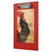 Cocoricoの定期刊行のオンドリの昇進ポスター クリップボード (左)