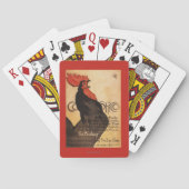 Cocoricoの定期刊行のオンドリの昇進ポスター トランプ (裏面)