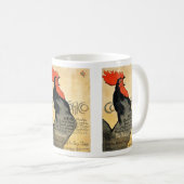 “ Cocorico ” , Théophile Alexandre Steinlen コーヒーマグカップ (正面右)