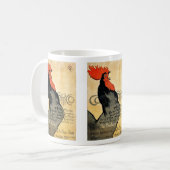 “ Cocorico ” , Théophile Alexandre Steinlen コーヒーマグカップ (正面左)