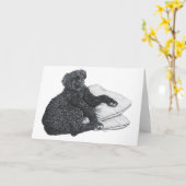 Cocotte -空白のな挨拶状 カード (黄色い花)