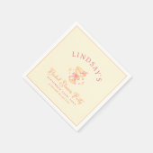 Coctail Bridal Shower スタンダードカクテルナプキン (角)