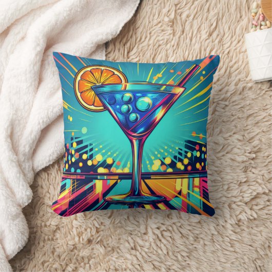 Coctail Throw Cushion クッション (ブランケット)
