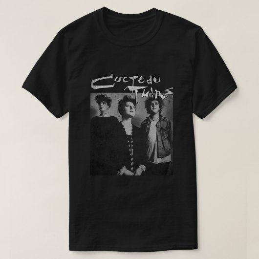 Coctau Twinsポスタードリームポップ・アートのラブミュージック Tシャツ (デザイン正面)