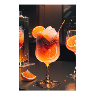 Cóctel Negroni フォトプリント