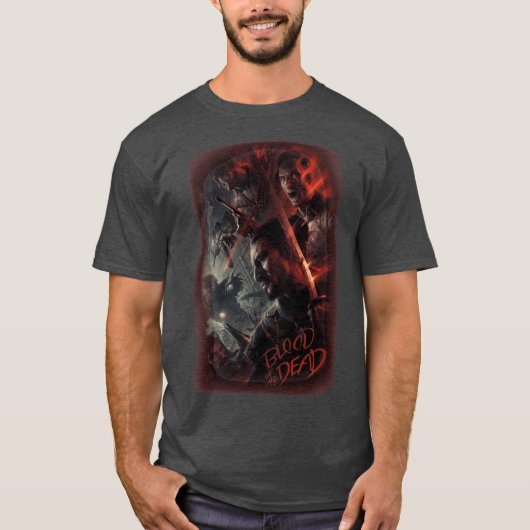 COD BO4 ゾンビ Blood of the Dead ポスター ローディング画面 S Tシャツ (正面)