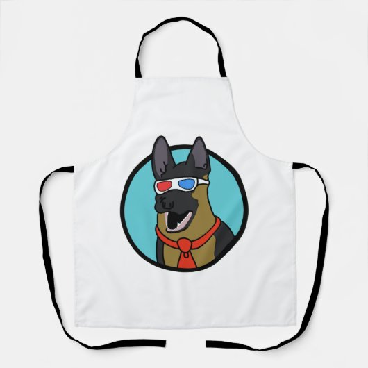 CoD German Shepherd私は私が何をしているのかアイディアがない エプロン (正面)
