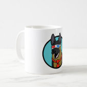 CoD German Shepherd私は私が何をしているのかアイディアがない コーヒーマグカップ (正面左)