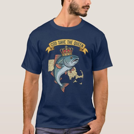 Cod Save the Queen Tシャツ (正面)