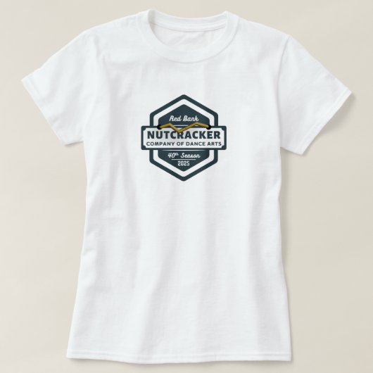 CODAくるみ割り人形ビーチバッジ Tシャツ (デザイン正面)
