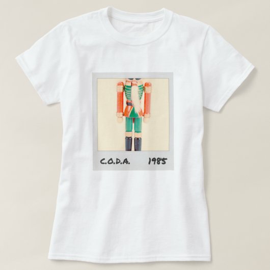 CODA 1985 Tシャツ (デザイン正面)