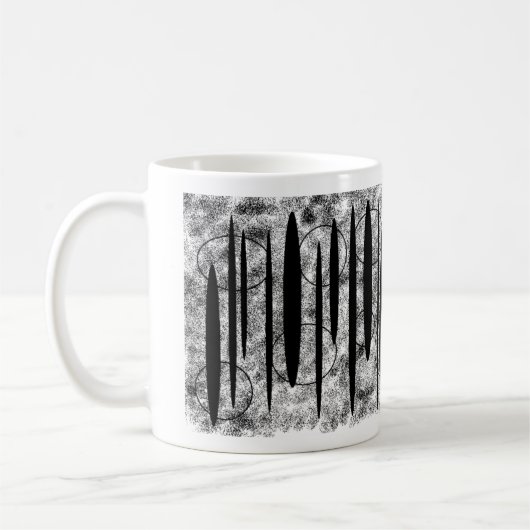 code barre コーヒーマグカップ (左)